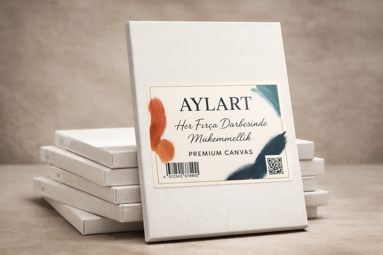 AYLART Tuval 35x50 cm 5'li Paket