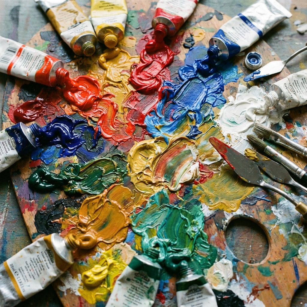 Yağlı Akrilik Sulu Boyalar